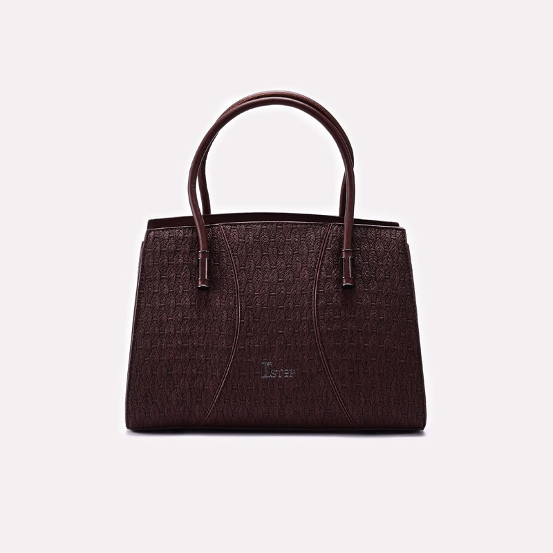 Casual Shoulder Bag Brown 0331761