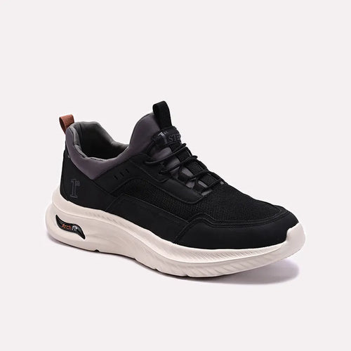 Black Casual Sneakers Mens 0120604