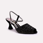 Black Bridal Peep Toes 0450094