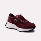 Sneaker Shoes Maroon 0440877