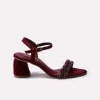 Fancy Sandal Maroon 0421681