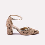 Fancy Court Shoes Golden 0450115