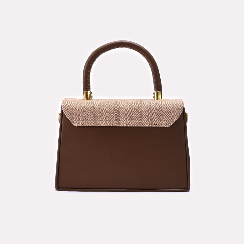 Hand Bag Brown 0322317