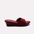 Casual Slipper Maroon 0413900