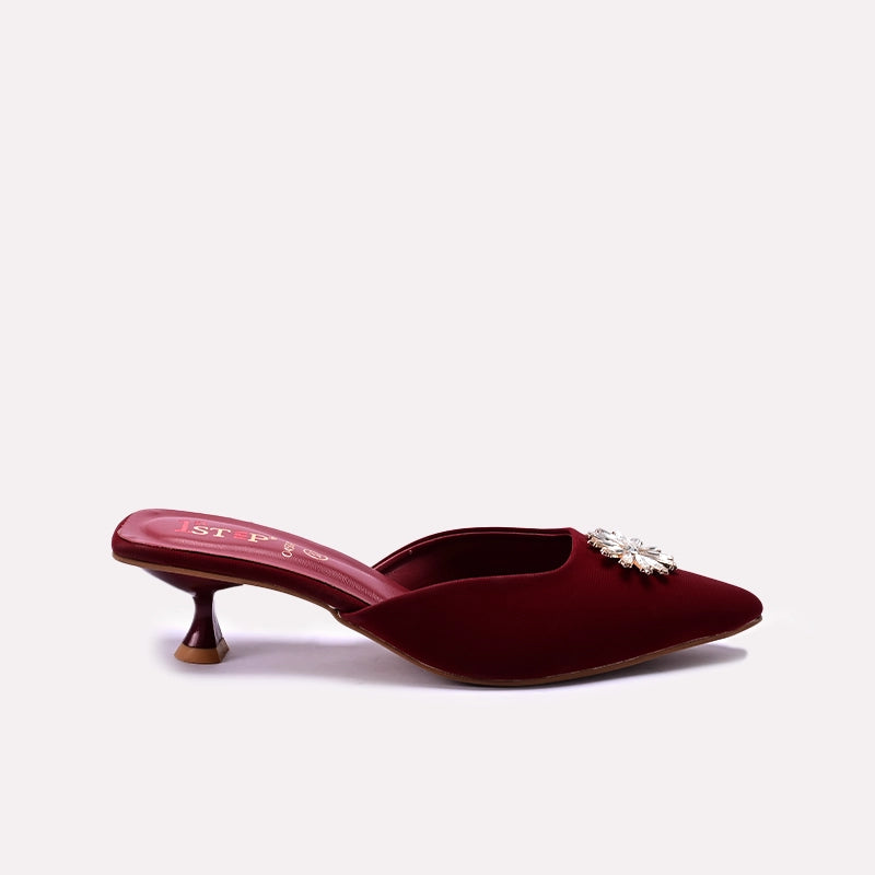 Casual Court Shoes Maroon 0450127