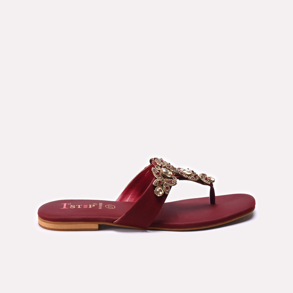 Fancy Slipper Maroon 0414018