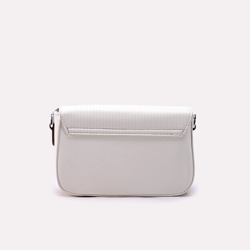 Casual Hand Bags White 0322037