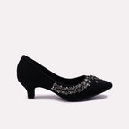 Bridal Court Shoes Black 0450058