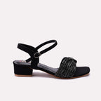 Bridal Sandal Black 0421821
