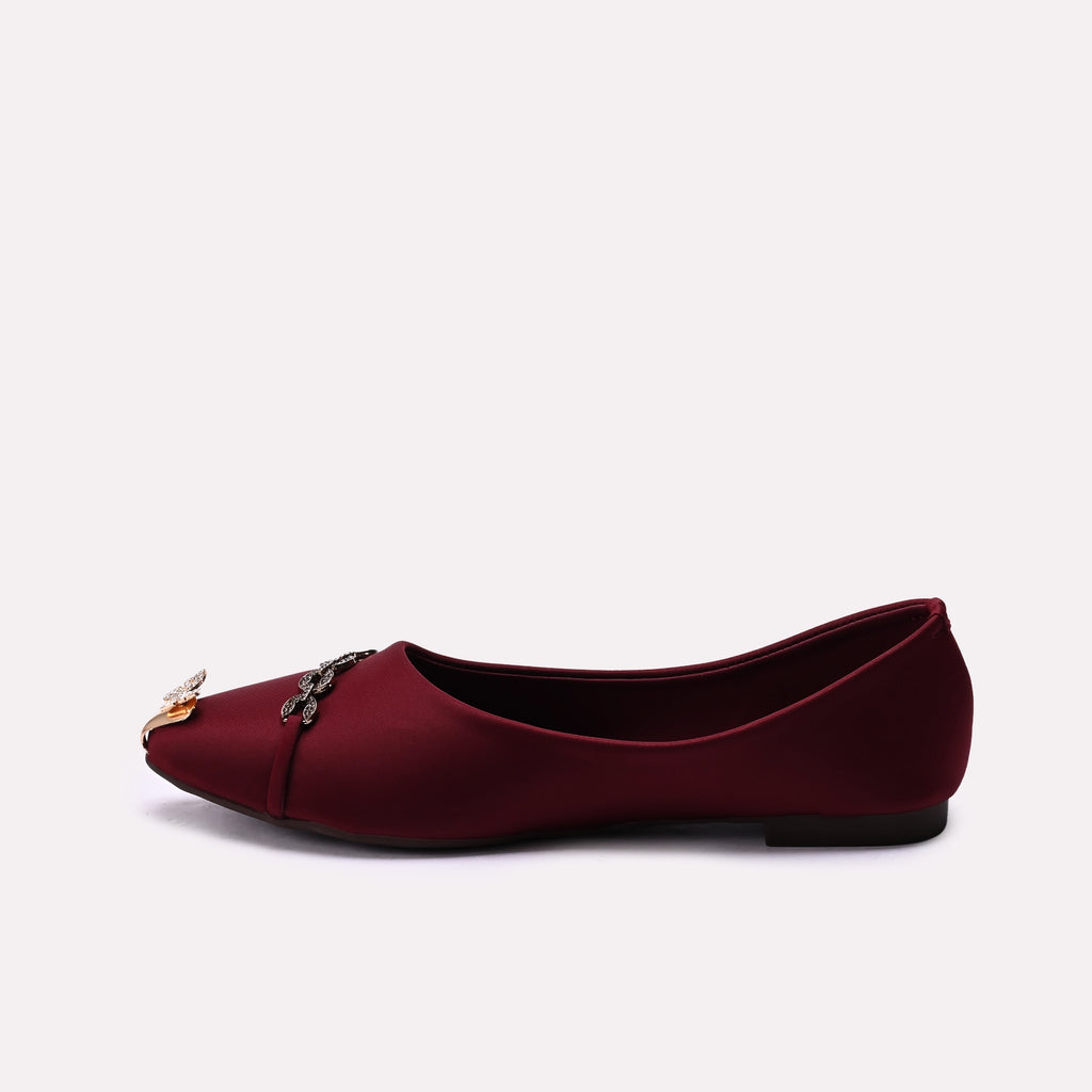 Casual Pumps Maroon 0431487