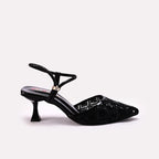 Bridal Court Shoes Black 0450044