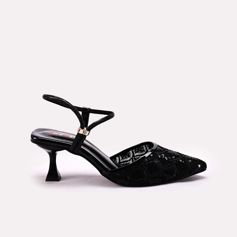 Bridal Court Shoes Black 0450044