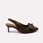 Fancy Court Shoes Olive 0450219