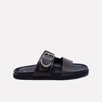 Dark Brown Casual Slides For Men 0151108