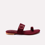 Fancy Slipper Maroon 0413717