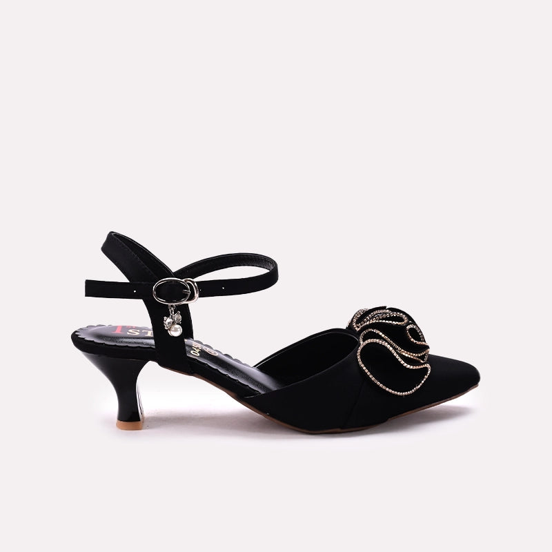 Fancy Court Shoes Black 0450073