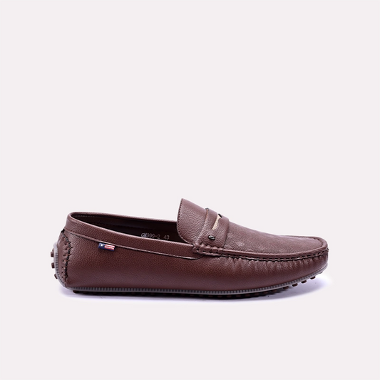 Maverick Brown Penny Loafers 0130746