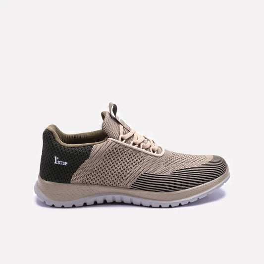 Khaki Running Sneakers 0120437