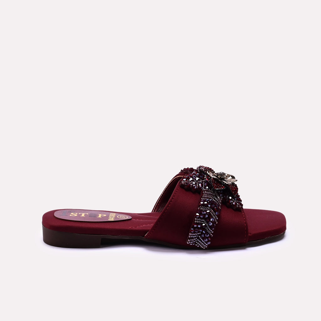 Fancy Slipper Maroon 0413680
