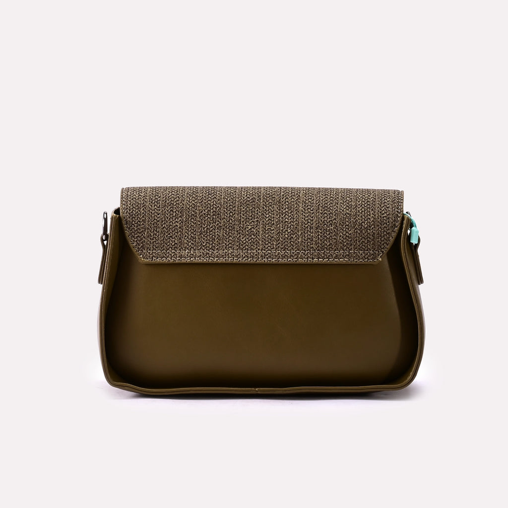 Casual Hand Bags Green 0322186