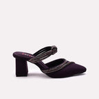 Fancy Court Shoes Purple 0450107