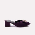 Fancy Court Shoes Purple 0450141