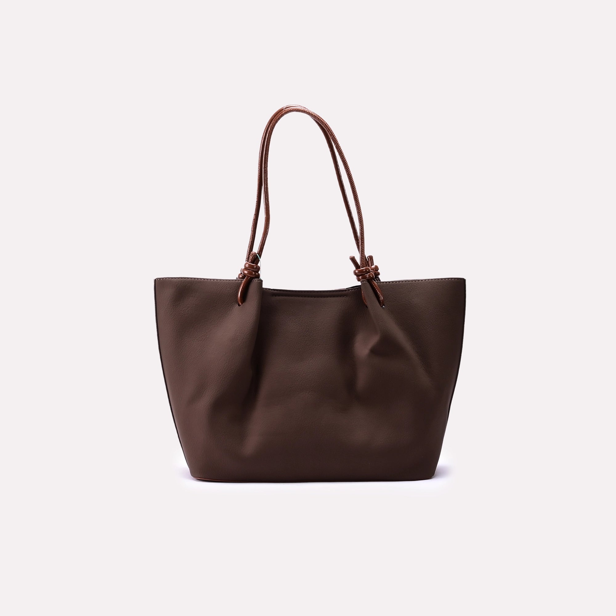 Casual Shoulder Bag Dark Brown 0331771