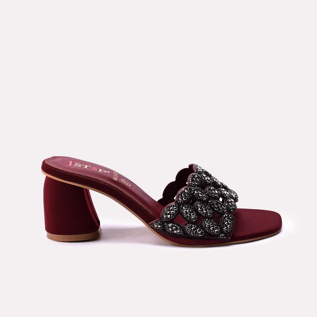 Fancy Slipper Maroon 0413607