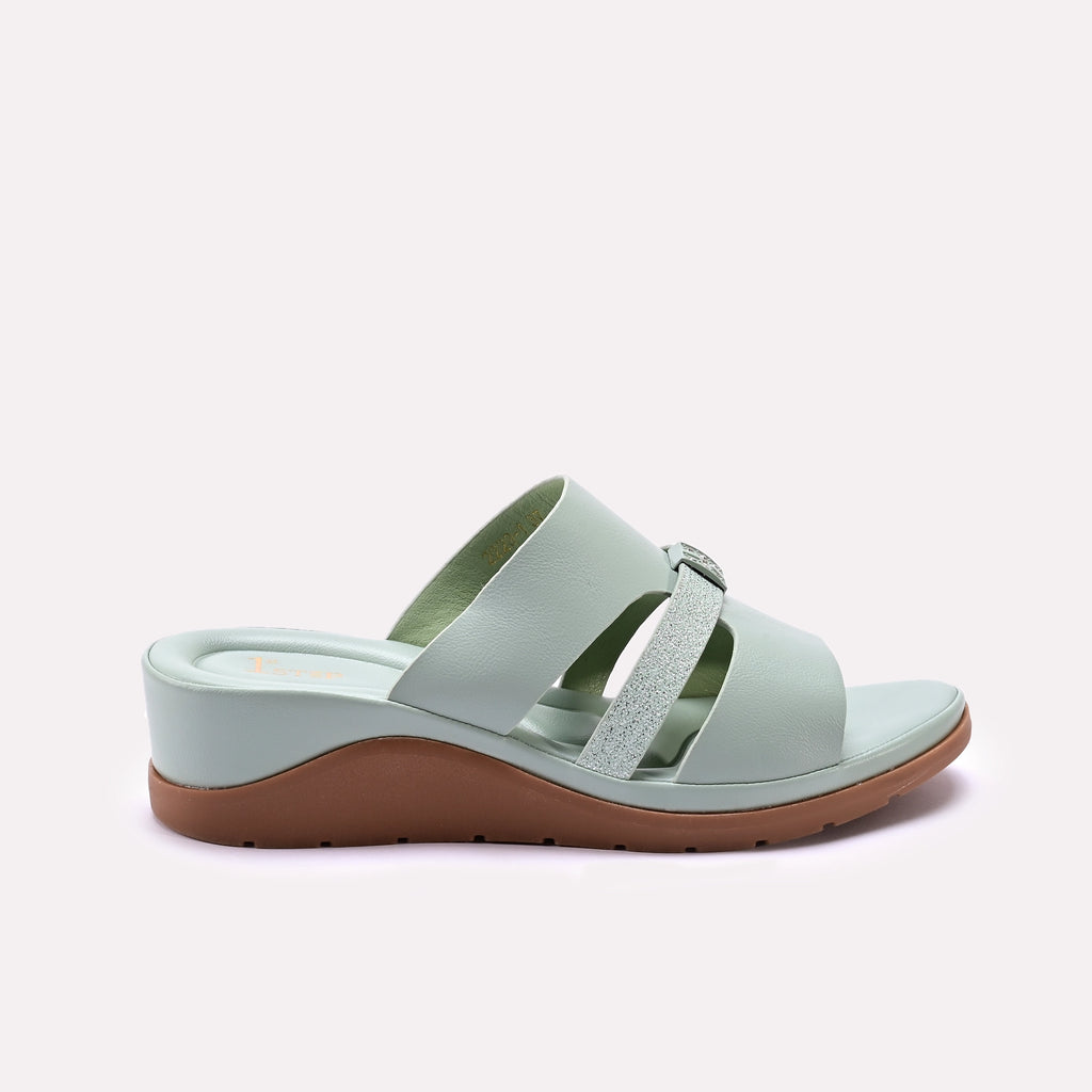 Casual Slipper Green 0413916