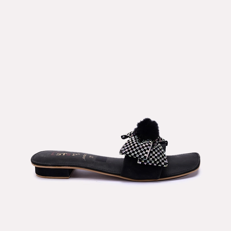 Fancy Slipper Black 0412656