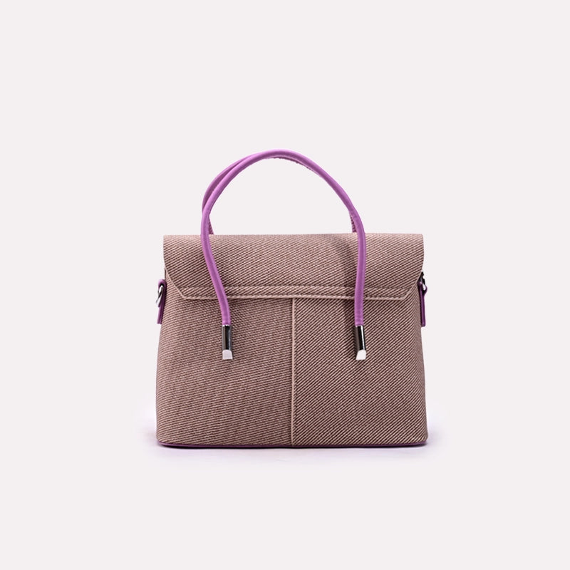 Casual Hand Bags Purple 0322053