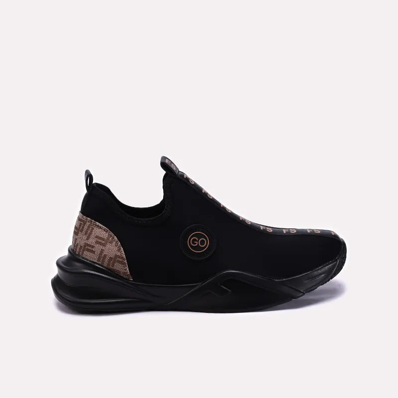 Black Mens Sneakers 0120615