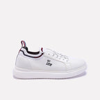 White Walking Sneakers For Men 0120546