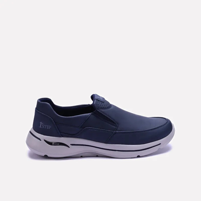 Blue Slip On Sneakers 0120569