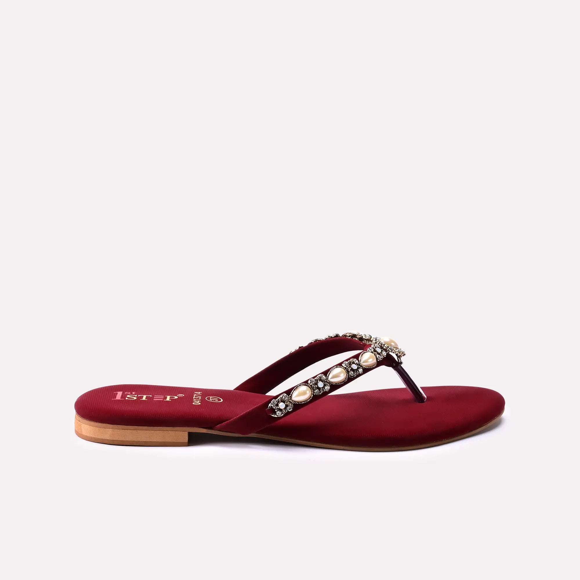 Fancy Slipper Maroon 0413714