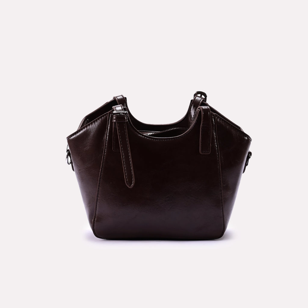 Casual Hand Bags Brown 0322208