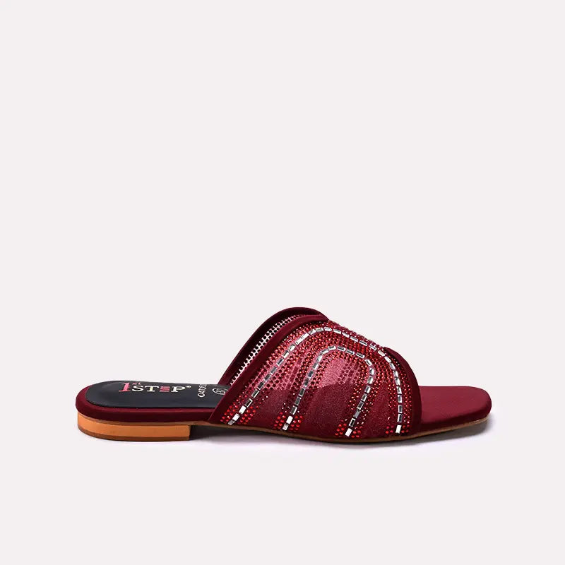 Fancy Slipper Maroon 0413603