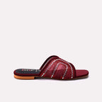Fancy Slipper Maroon 0413603