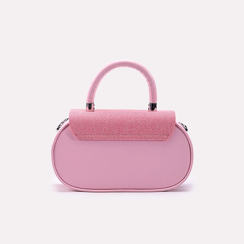 Pink Casual Hand Bags 0322002