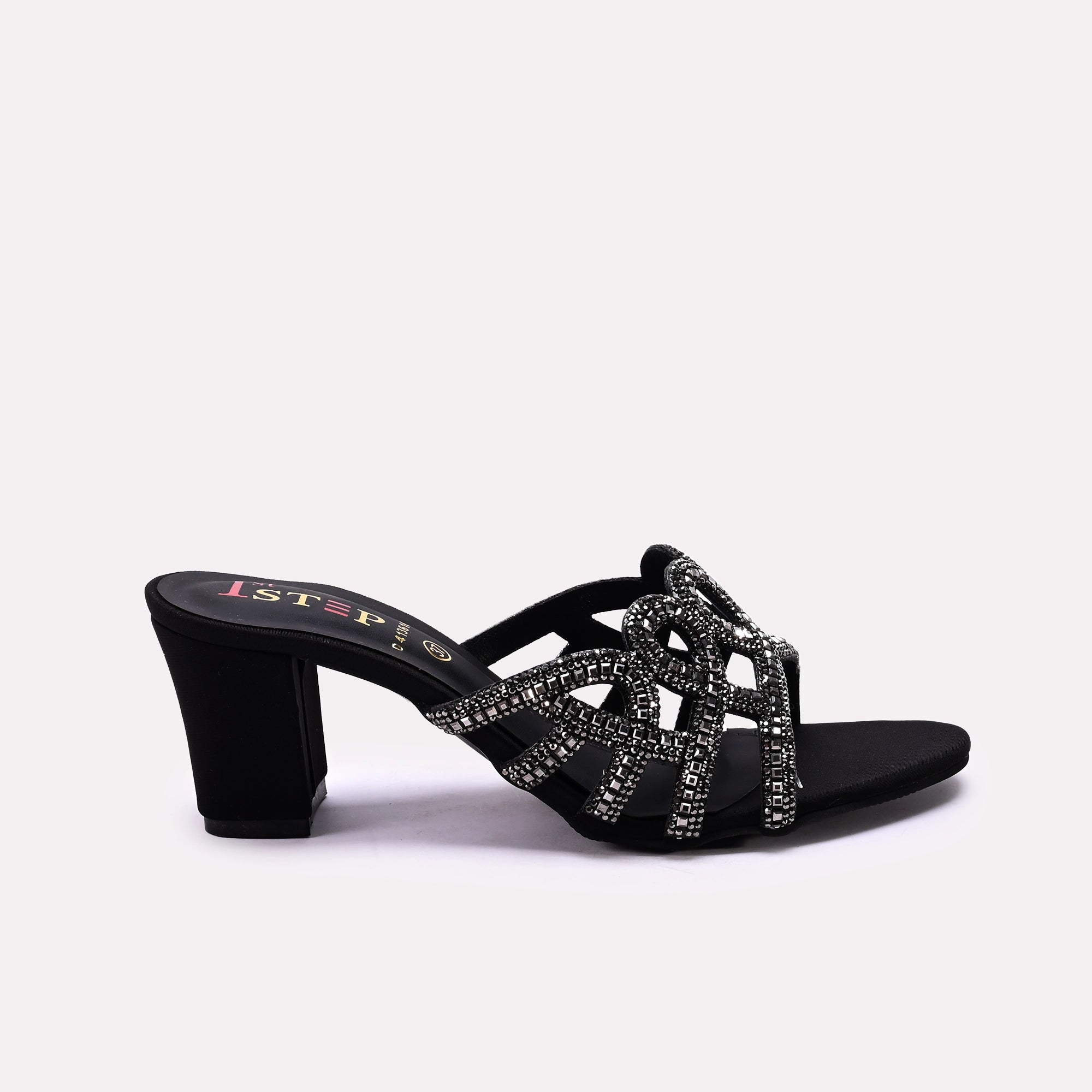 Fancy Slipper Black 0413616