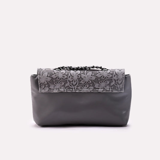 Casual Hand Bags Gray 0321998