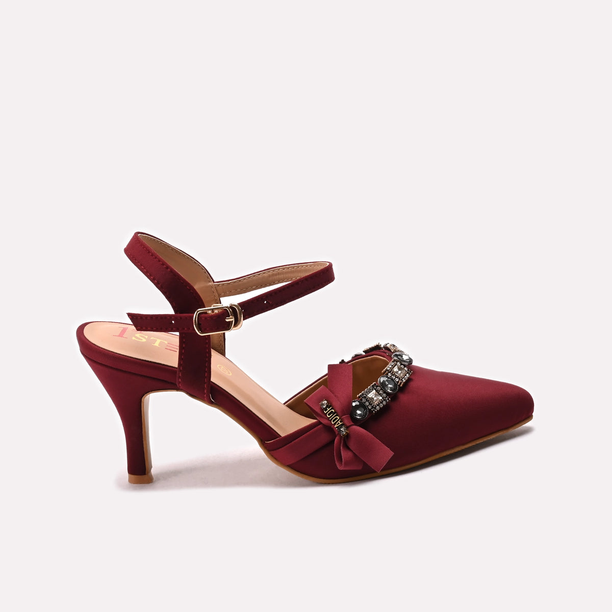 Fancy Court Shoes Maroon 0450230