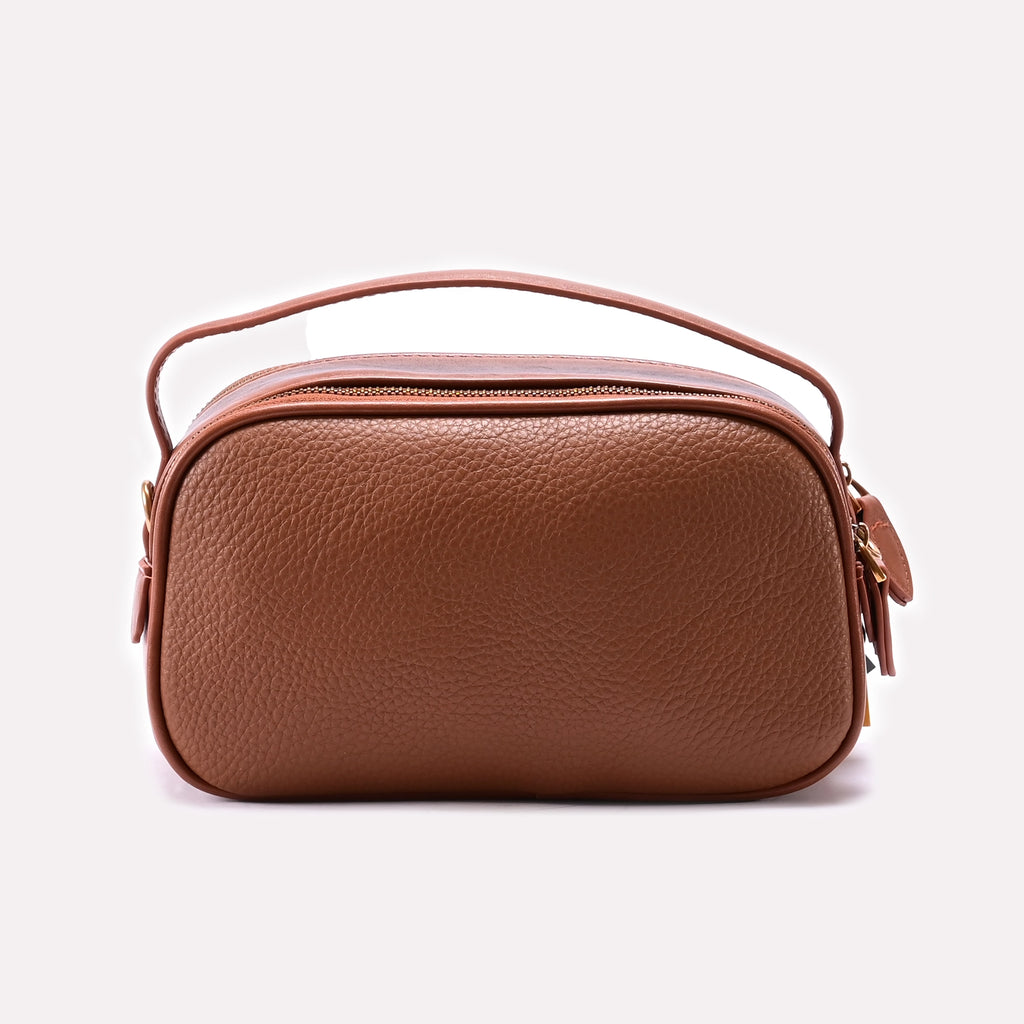 Casual Hand Bags Brown 0322269