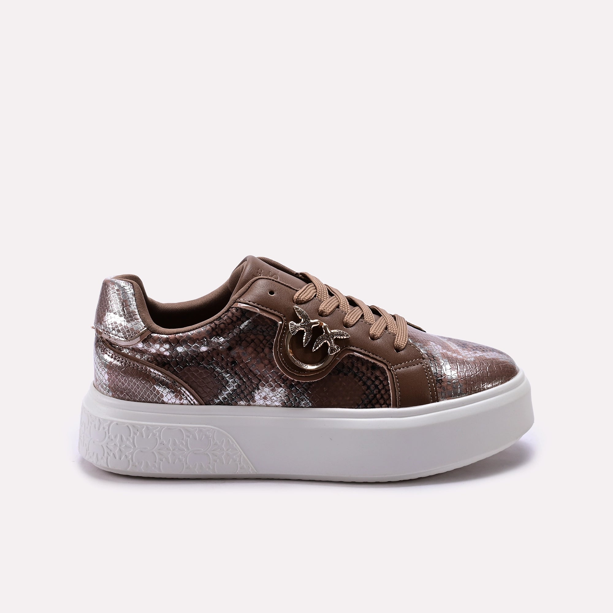 Women Sneaker Shoes Brown 0440872