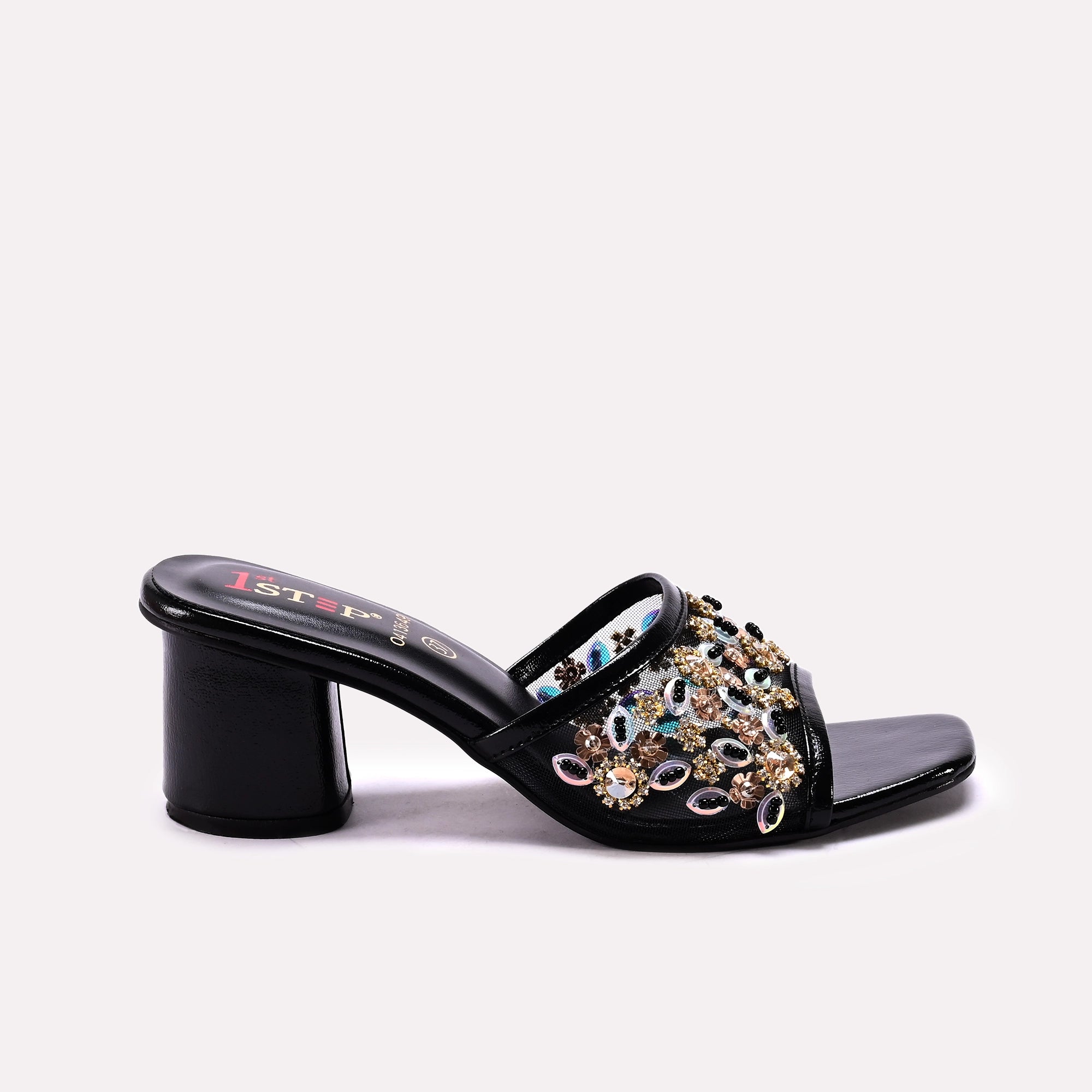 Bridal Slipper Black 0413649
