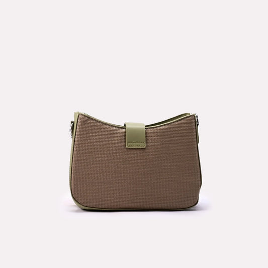 Casual Hand Bags Green 0322036