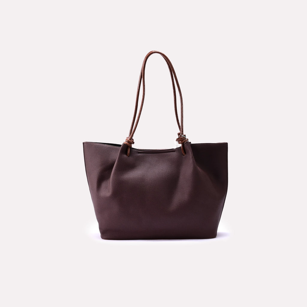 Casual Shoulder Bag Maroon 0331765