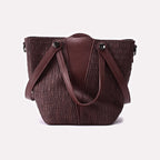 Casual Hand Bag Brown 0322298
