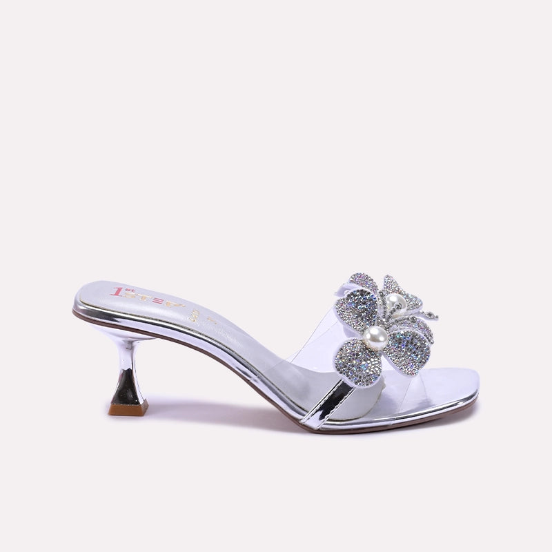 Silver Bridal Slippers 0412937