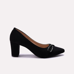 Fancy Court Shoes Black 0450132